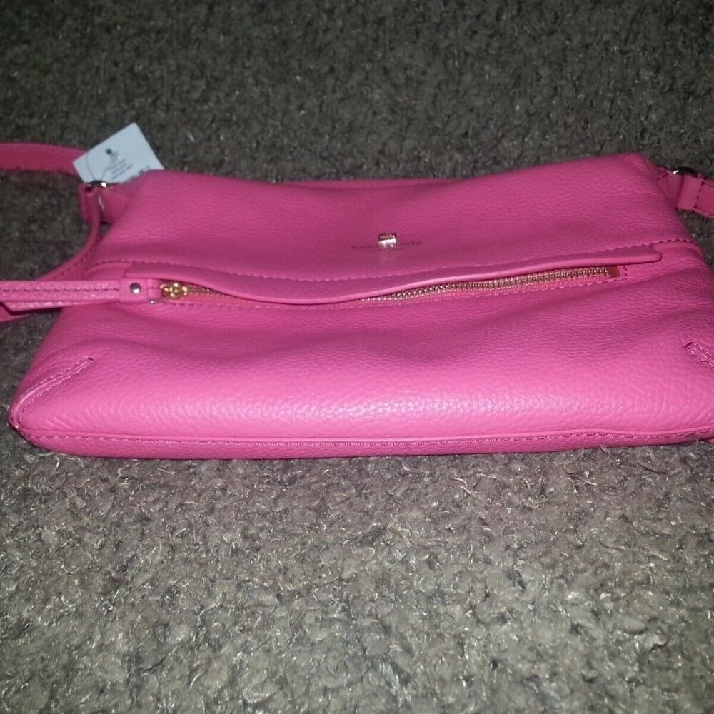 KATE SPADE-Grant Park-Starla-Cabaret Pink Pebbled Leather-AUTHENTIC-NWT - Picture 5 of 8